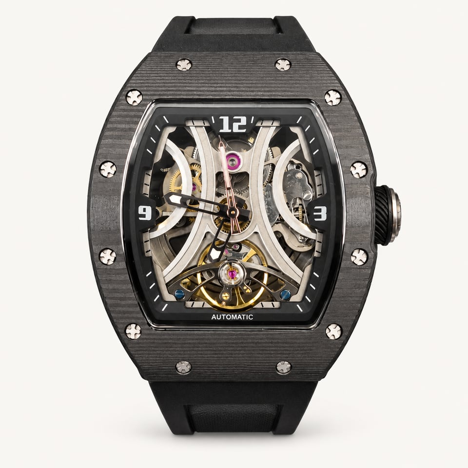 GHOST REGEND R2508 — Carbon Trăng Khuyết — Đen