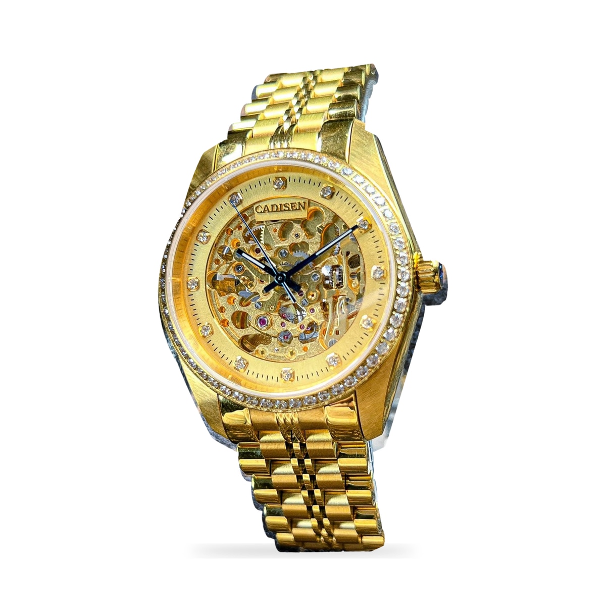 CADISEN C8105G MIYOTA 8N24 — Mặt Gold Dây Gold