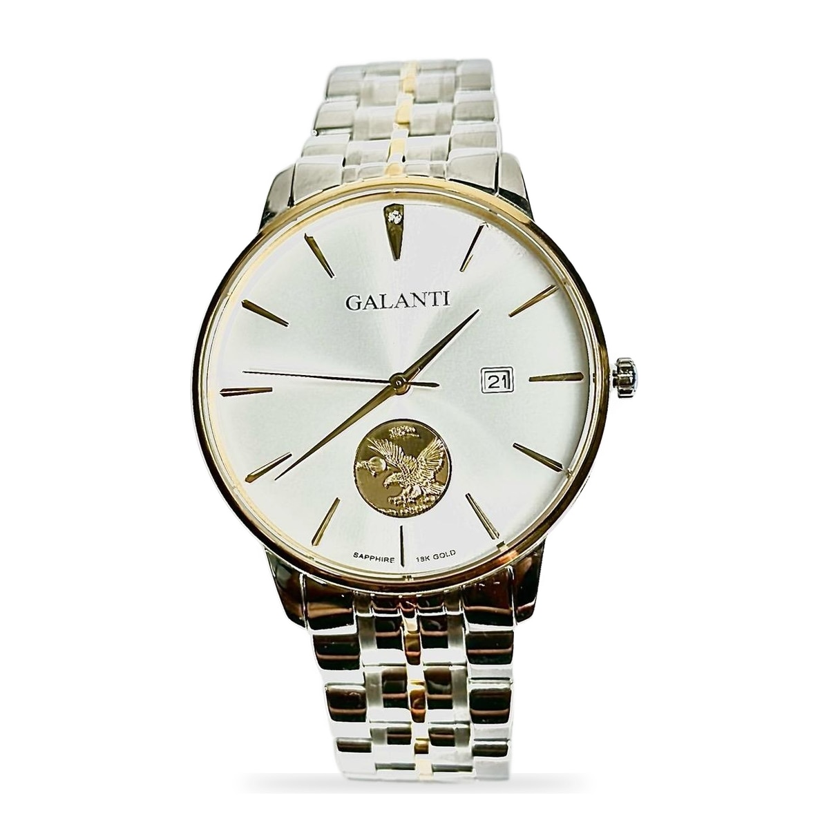 GALANTI G3011 MÁY PIN — Mặt Trắng Dây Thép
